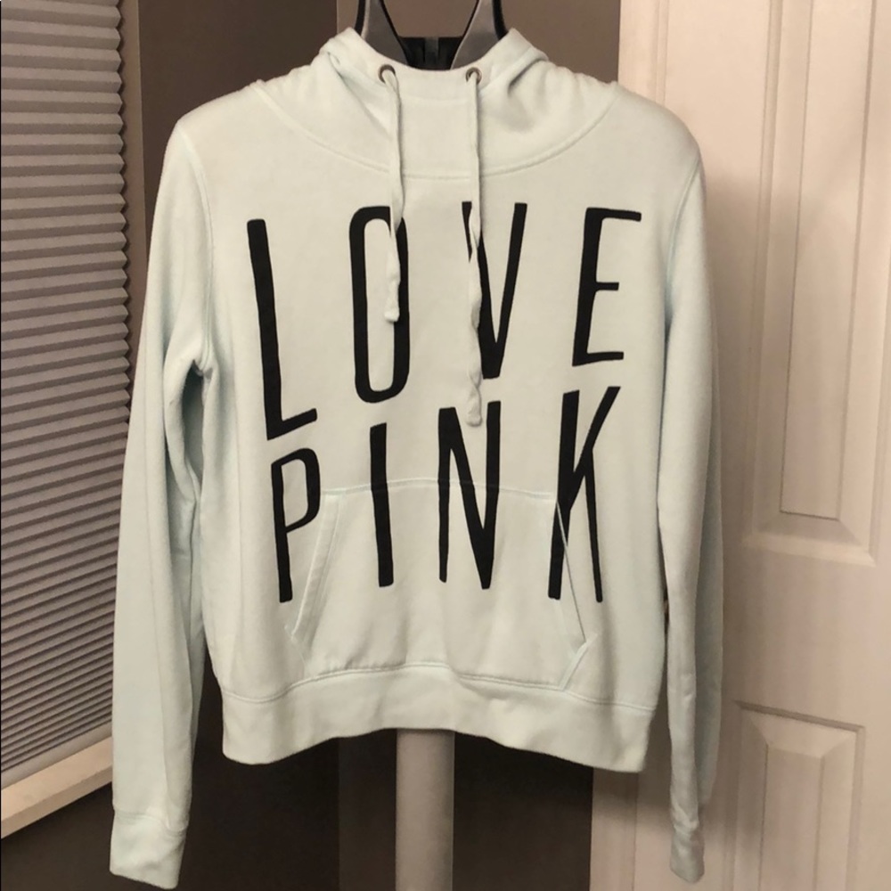 Pink hoodie